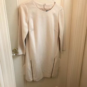 J Crew Ivory Cream Wool Dress